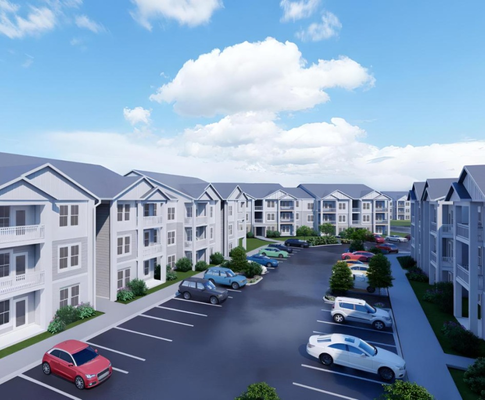 exterior view of the property